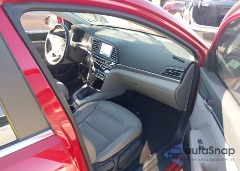 2019 Hyundai Elantra Limited из США, поврежденный, VIN KMHD84LF2KU854447